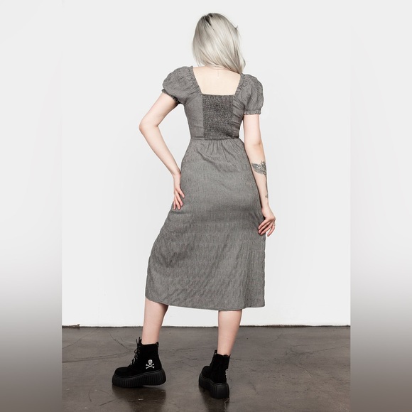 Disturbia Elvina Lace Up Midi Dress UK 18 / US 14 - Picture 3 of 12